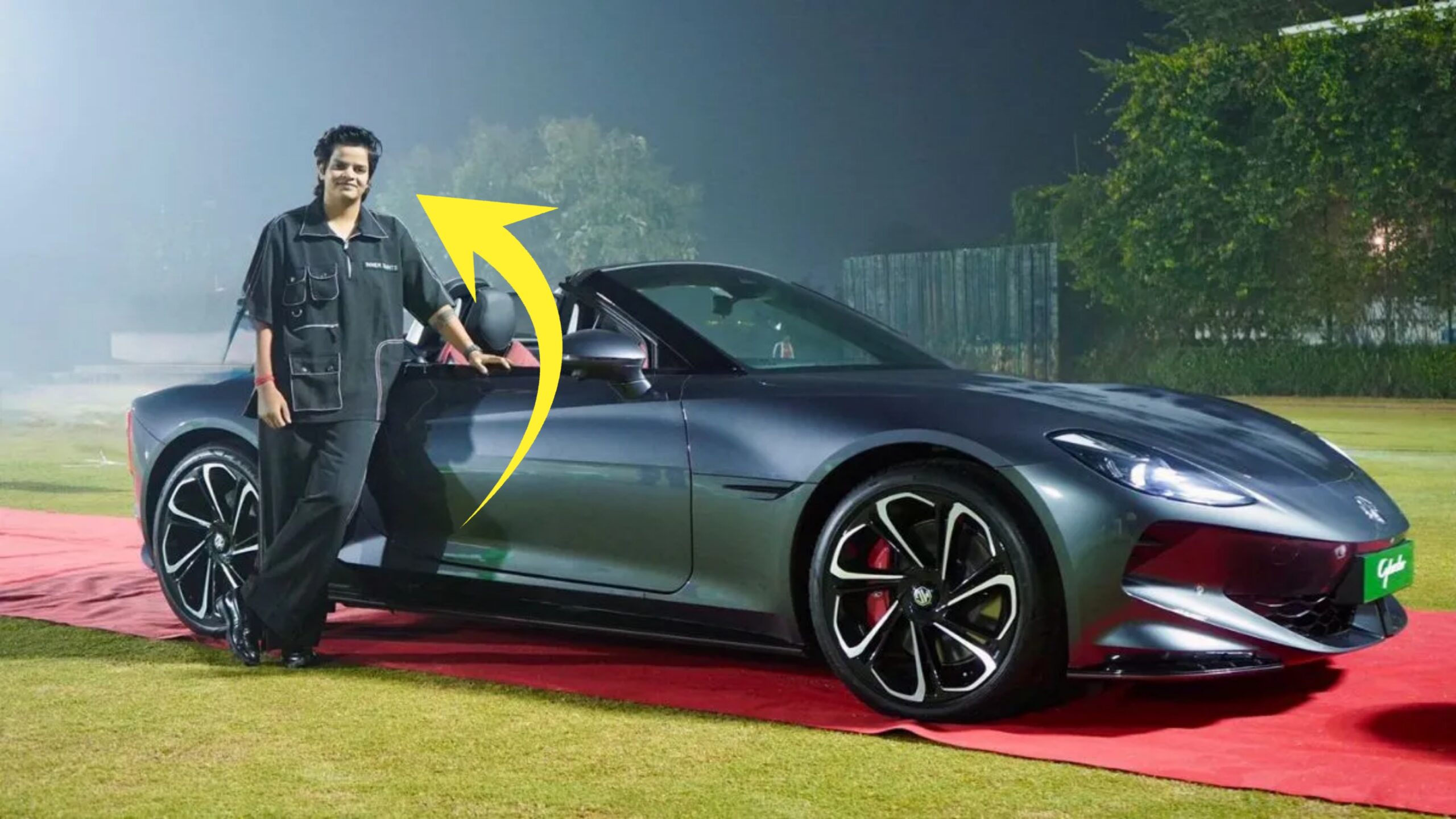 mg cyberster shafali verma