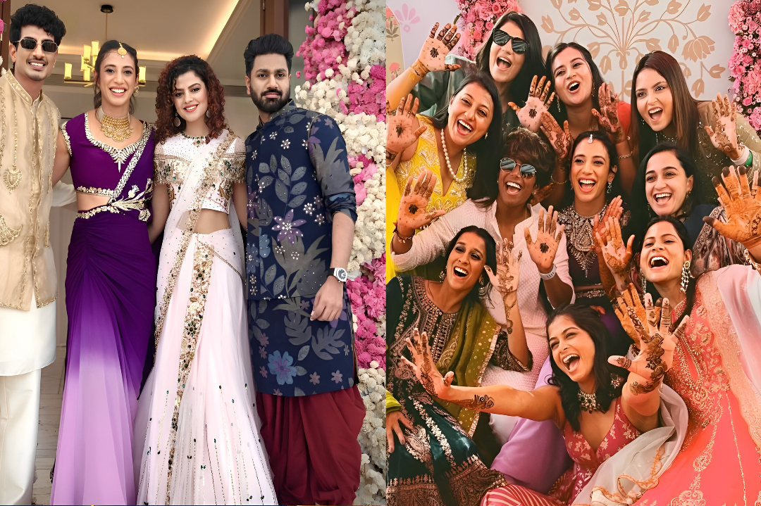 smriti mandhana palash muchhal wedding celebration