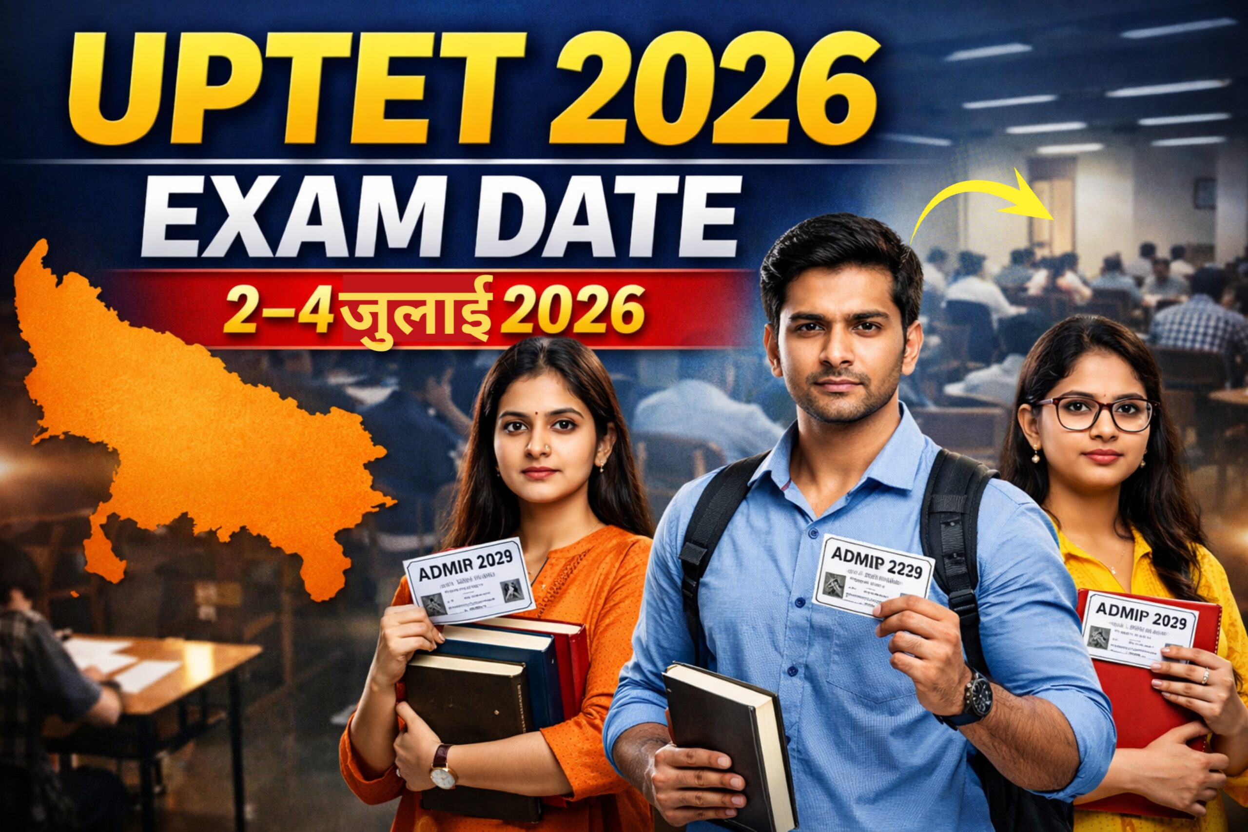 uptet 2026 exam date july