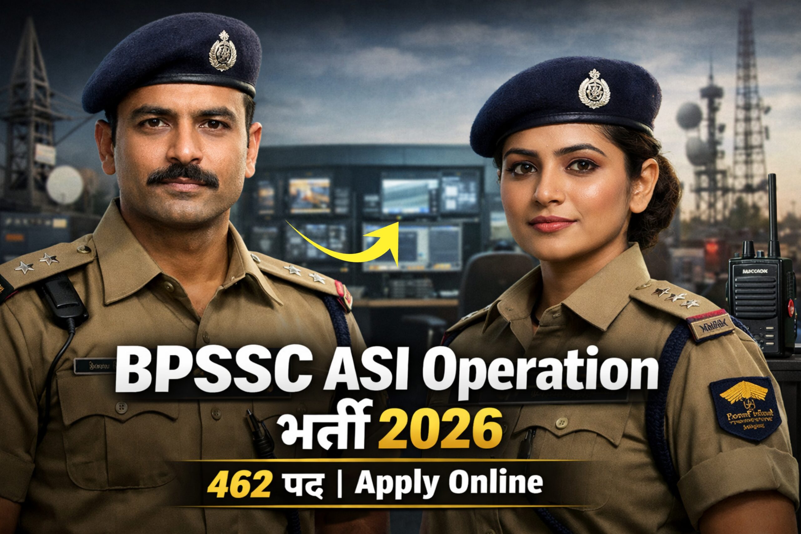 bpssc asi operation recruitment 2026
